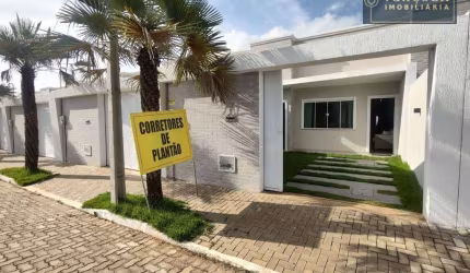 Casa com 3 dormitórios à venda, 86 m² por R$ 300.000,00 - Vereda Tropical - Aquiraz/CE