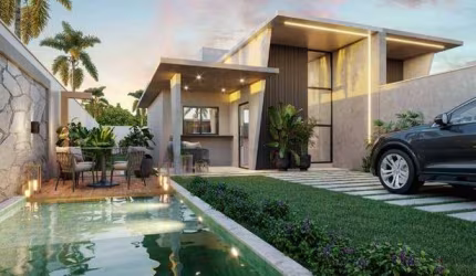 Casa com 3 dormitórios à venda, 90 m² por R$ 359.900,00 - Pires Façanha - Eusébio/CE