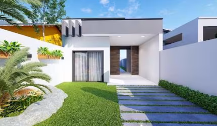 Casa com 2 quartos à venda, 80 m² por R$ 210.000 - Lt Jd Bandeirantes - Pacatuba/CE