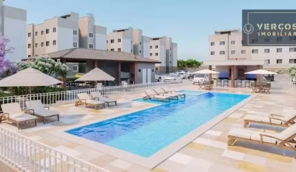 Apartamento com 2 dormitórios à venda, 41 m² por R$ 197.000,00 - Centro - Caucaia/CE