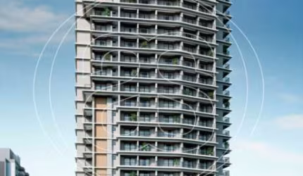 Studio no Brooklin - 51,97m², 2 dorm, 1 suíte e 1 vaga.