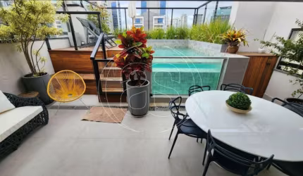 Cobertura com 2 dormitórios à venda, 160 m² - Brooklin - São Paulo/SP