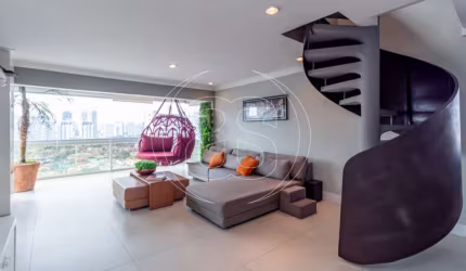 COBERTURA DUPLEX  DE 285m²  - NO MIOLO DA CHÁCARA SANTO ANTÔNIO