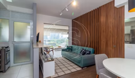 Apartamento com 1 Quarto e 2 banheiros à Venda, 55 m² no Itaim Bibi