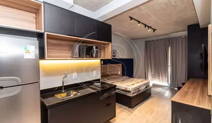 STUDIO PARA VENDA MOBILIADO - MOEMA INDIOS 28m²