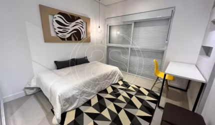 STUDIO MOBILIADO, 20m² - VILA CLEMENTINO - SP