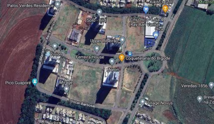 Quinta da Primavera, terreno plano, excelente para construção de prédio  residencial, com capacidade para mais de 25 pavimentos. Excelente localização