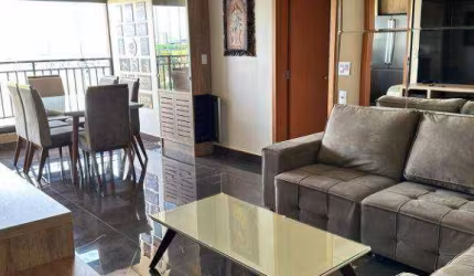 Apartamento mobiliado  alto padrão - zona sul com ótima localização