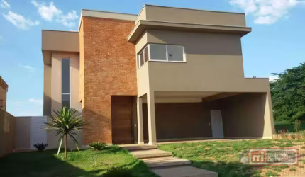 Casa com 3 dormitórios à venda, 330 m² por R$ 2.450.000,00 - Condomínio Bella Città - Ribeirão Preto/SP
