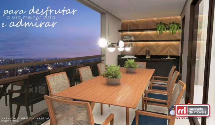 LANÇAMENTO: Apartamentos com 3 suítes à venda, 143 m² - Nova Aliança - Ribeirão Preto/SP