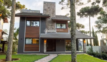 Casa em condomínio fechado com 4 quartos à venda na ERS-235 KM 32 QUADRA F LOTE 7, 7, Aspen Mountain, Gramado, 520 m2 por R$ 8.200.000