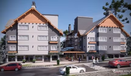 Apartamento com 2 quartos à venda na Porto Alegre, 605, Moura, Gramado, 71 m2 por R$ 832.190