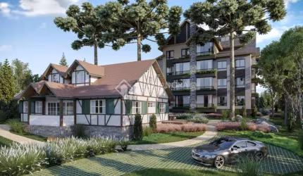 Apartamento com 1 quarto à venda na Rua Antônio Accorsi, 428, Bavaria, Gramado, 52 m2 por R$ 890.000