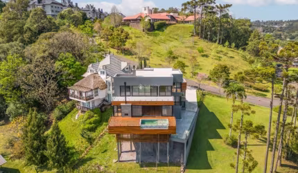 Casa em condomínio fechado com 4 quartos à venda na Rua Das Alfazemas, 3, Bavaria, Gramado, 674 m2 por R$ 10.870.000