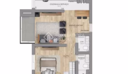 Apartamento com 1 quarto à venda na JOAO PESSOA, 135, Centro, Canela, 56 m2 por R$ 579.000