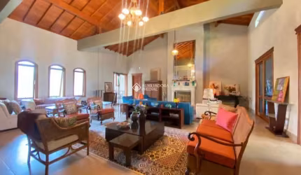 Casa em condomínio fechado com 4 quartos à venda na LAURINDO COMIOTTO, 1220, Floresta, Gramado, 498 m2 por R$ 4.500.000