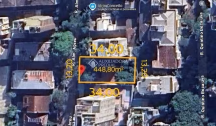 Terreno à venda na Rua Almirante Abreu, 58, Rio Branco, Porto Alegre, 448 m2 por R$ 1.980.000