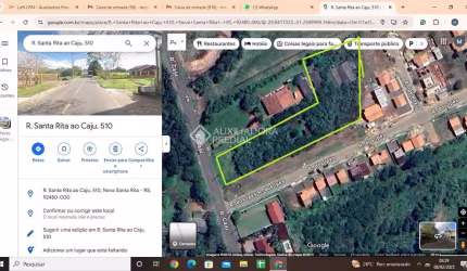 Terreno comercial à venda na CAJU, 510, Caju, Nova Santa Rita, 4300 m2 por R$ 900.000