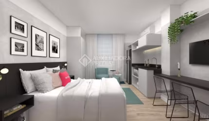 Apartamento com 1 quarto à venda na Rua Senhor dos Passos, 154, Centro Histórico, Porto Alegre, 21 m2 por R$ 353.262