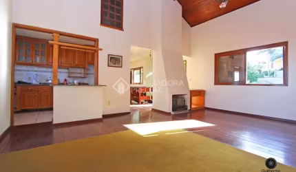 Casa em condomínio fechado com 4 quartos à venda na Rua Alcebíades Antônio dos Santos, 356, Nonoai, Porto Alegre, 383 m2 por R$ 1.065.000