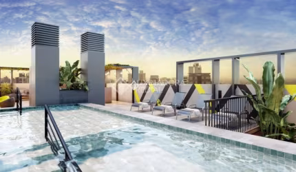Apartamento com 1 quarto à venda na Avenida Benjamin Constant, 1861, São João, Porto Alegre, 34 m2 por R$ 438.500