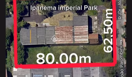 Terreno comercial à venda na Rua Doutor João Palombini, 345, Ipanema, Porto Alegre, 5000 m2 por R$ 2.650.000