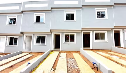 Casa em condomínio fechado com 2 quartos à venda na Rua Frederico Etzberger, 650, Nonoai, Porto Alegre, 58 m2 por R$ 324.900