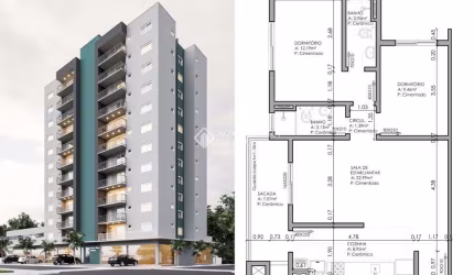 Apartamento com 2 quartos à venda na Rua Ruy Barbosa, 168, Centro, Estância Velha, 80 m2 por R$ 440.000