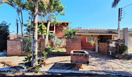 Casa em condomínio fechado com 3 quartos à venda na Rua Emílio Roth, 395, Centro, Campo Bom, 174 m2 por R$ 800.000