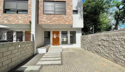 Casa em condomínio fechado com 3 quartos à venda na Rua Padre Reus, 68, Padre Reus, São Leopoldo, 142 m2 por R$ 840.000