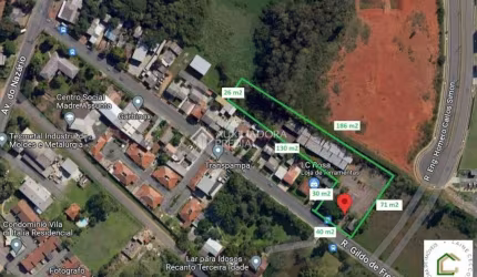 Terreno em condomínio fechado à venda na Rua Gildo de Freitas, 311, Olaria, Canoas, 6708 m2 por R$ 6.280.000