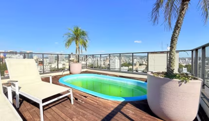 Cobertura com 3 quartos à venda na Avenida Encantado, 62, Petrópolis, Porto Alegre, 242 m2 por R$ 1.980.000