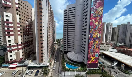 Meireles Edificio Tulip Lindo Flat reformado a venda