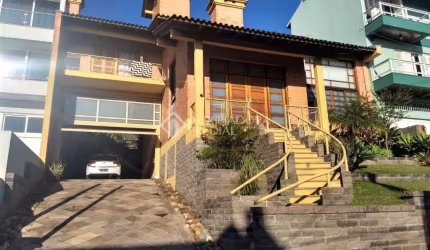 Casa em condomínio fechado com 4 quartos à venda na Rua Alcebíades Antônio dos Santos, 356, Nonoai, Porto Alegre, 495 m2 por R$ 2.500.000