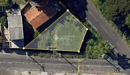 Terreno comercial para alugar na Rua Jacob Uebel, 459, Santo André, São Leopoldo, 367 m2 por R$ 2.750