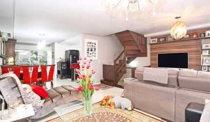 Casa em condomínio fechado com 3 quartos à venda na Avenida Coronel Marcos, 500, Pedra Redonda, Porto Alegre, 235 m2 por R$ 890.000