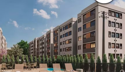 Apartamento com 2 quartos à venda na Rua Atílio Supertti, 540, Vila Nova, Porto Alegre, 46 m2 por R$ 199.900
