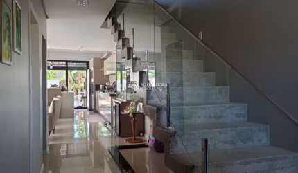 Casa em condomínio fechado com 3 quartos à venda na Rua da Escova de Garrafa, 541, Cachoeira do Bom Jesus, Florianópolis, 215 m2 por R$ 1.970.000