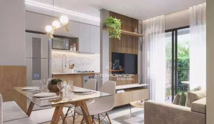 Apartamento com 2 dormitórios à venda, 52 m² por R$ 249.000,00 - Floresta - Cascavel/PR