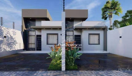 Casa com 2 dormitórios à venda, 60 m² por R$ 350.000,00 - Positano - Cascavel/PR