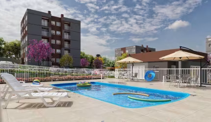 Apartamento com 2 dormitórios à venda, 43 m² por R$ 215.900,00 - Floresta - Cascavel/PR