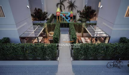 Apartamento com 2 dormitórios à venda por R$ 382.800,00 - Floresta - Cascavel/PR