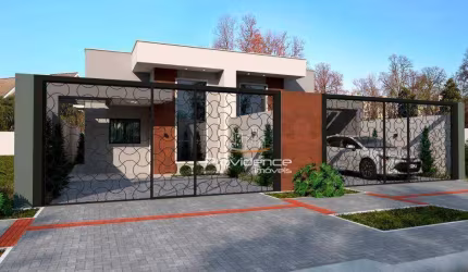 Casa com 3 dormitórios à venda, 89 m² por R$ 549.900 - Periolo - Cascavel/PR
