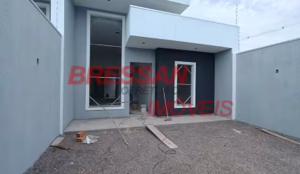 Casa com 63 m terreno de 105 m uma suíte mais um quarto no positano