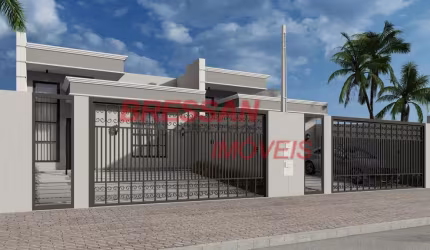 Casa à venda com 80 m  com lote 7.20x 25 m , parque verde, CASCAVEL - PR