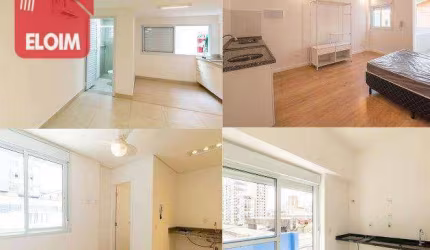 Studio para alugar, 38 m² por R$ 1.587,52/mês - Brás - São Paulo/SP