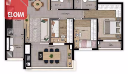 Apartamento à venda, 84 m² por R$ 924.000,00 - Pirituba - São Paulo/SP