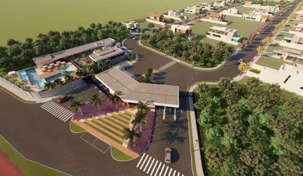 Terreno de 300 metros no condomínio Campos de Medeiros R$440.000,00