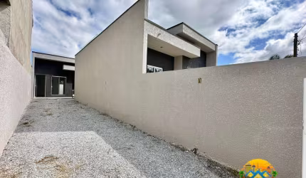 ﻿R$315mil - Casa com Piscina - Financia - Casa Nova 3 Quartos Balneário Currais em Matinhos/PR