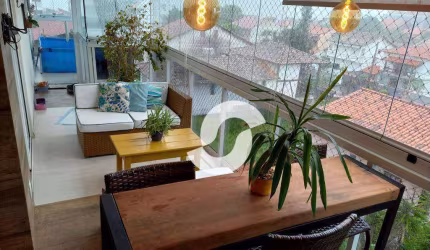 Apartamento com 3 dormitórios à venda, 123 m² por R$ 1.200.000,00 - Piratininga - Niterói/RJ